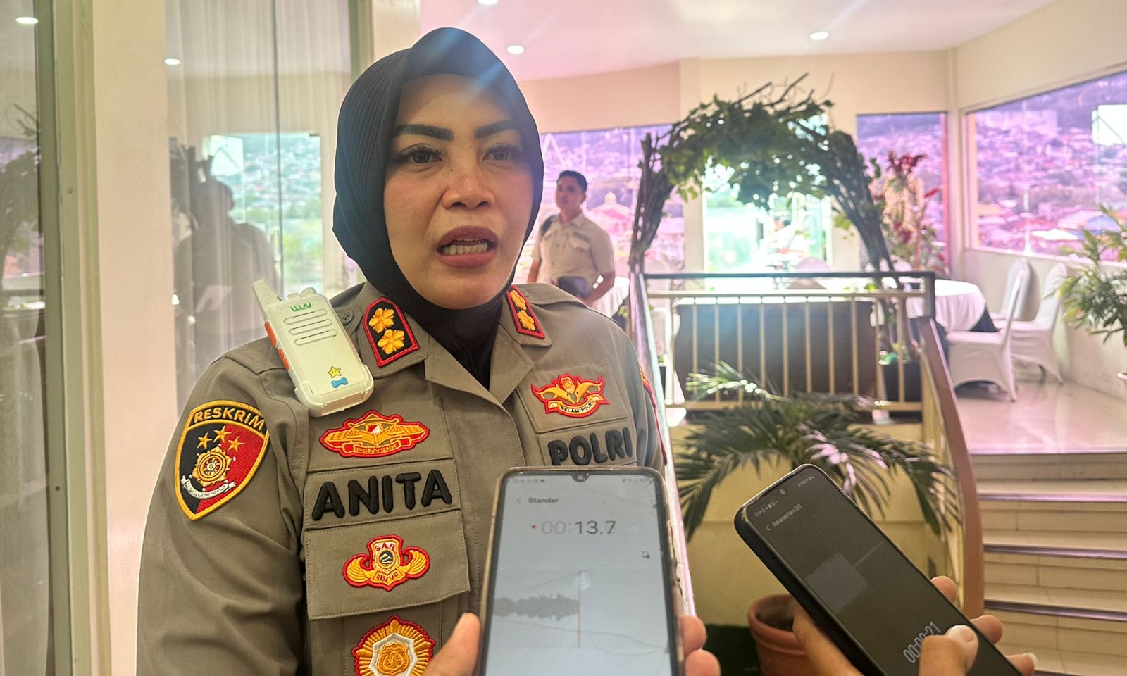 Foto: AKBP Anita Ratna Yulianto, Kapolres Ternate
