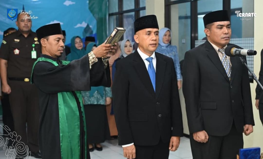 Foto Tole: Walikota Ternate Lantik Direksi dan Dewan Pengawas