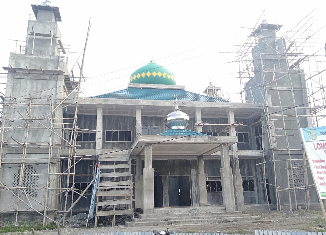 Foto: Masjid An-Nur Pohea Mangkrak