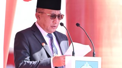 Foto: Sambutan Walikota Ternate M. Tauhid Soleman
