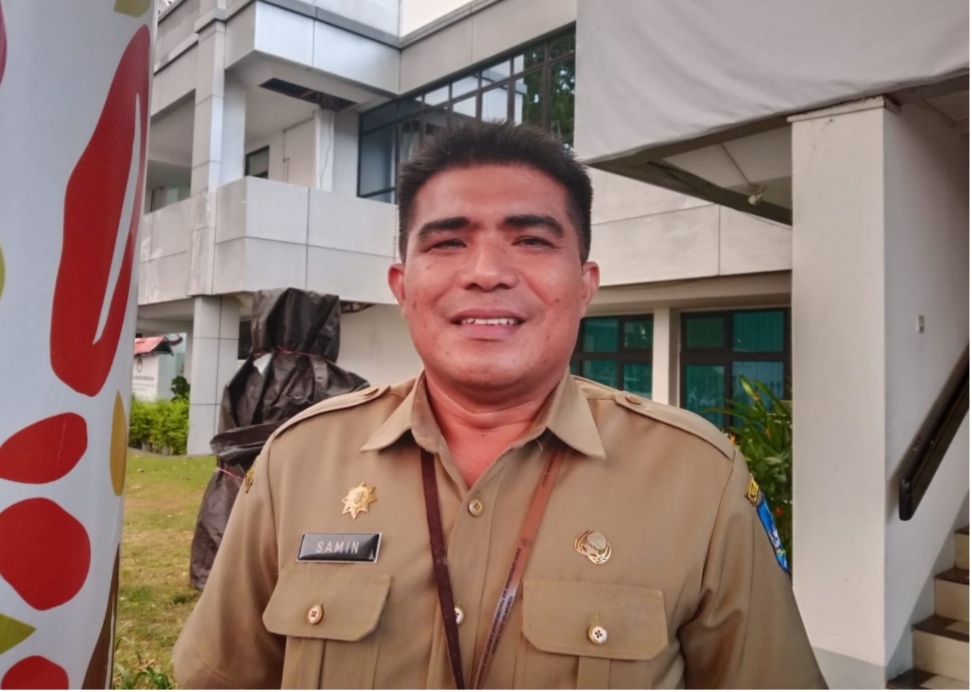 Foto: Kepala Badan Kepegawaian dan Pengembangan Sumber Daya Manusia (BKPSDM) Kota Ternate, Samin Marsaoly