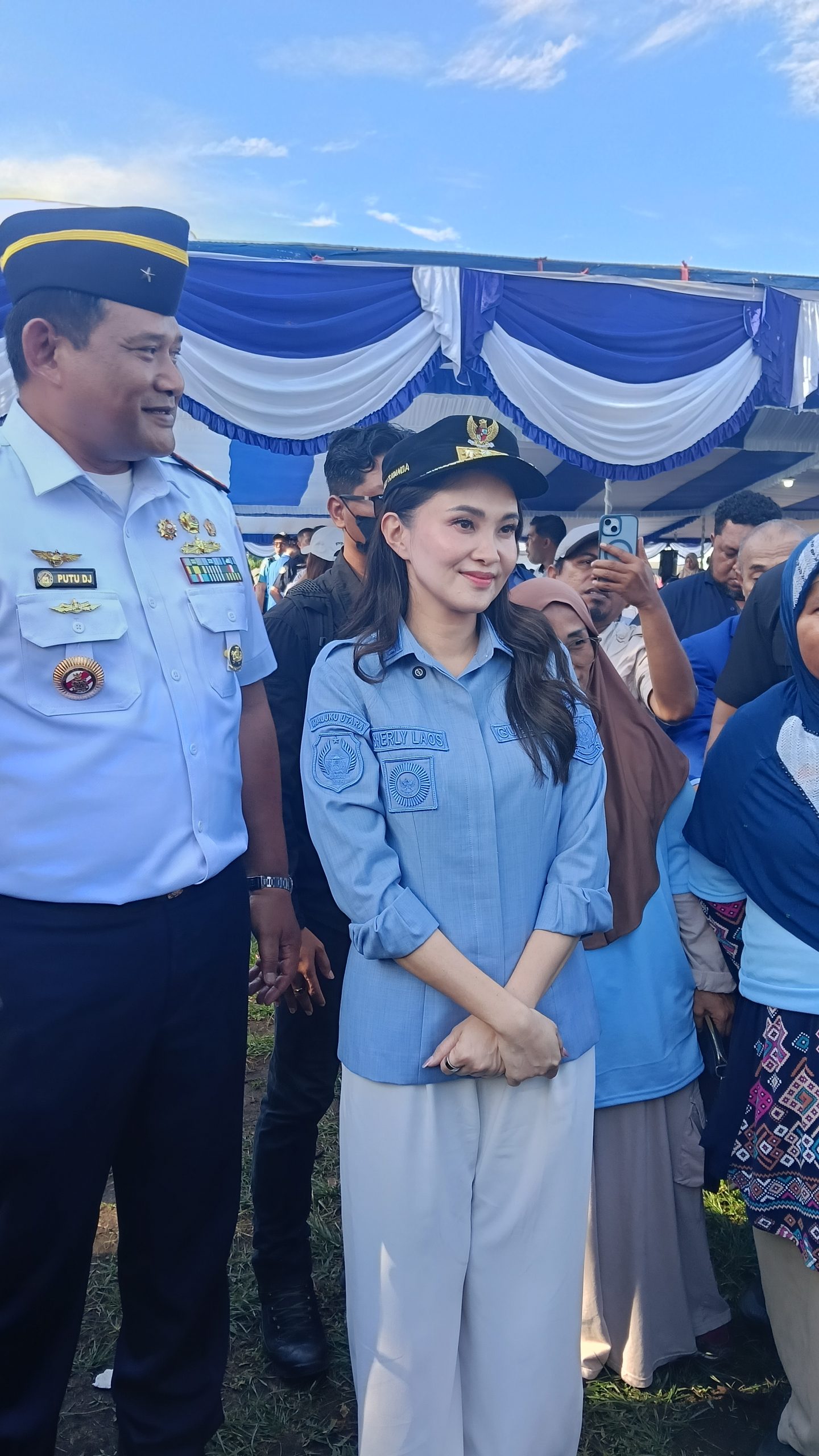Foto Dok: Sherly Tjoanda saat menghadiri kegiatan HNSI/infopioar