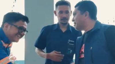 Foto: Hasby Yusuf anggota DPD RI dan petinggi Antam