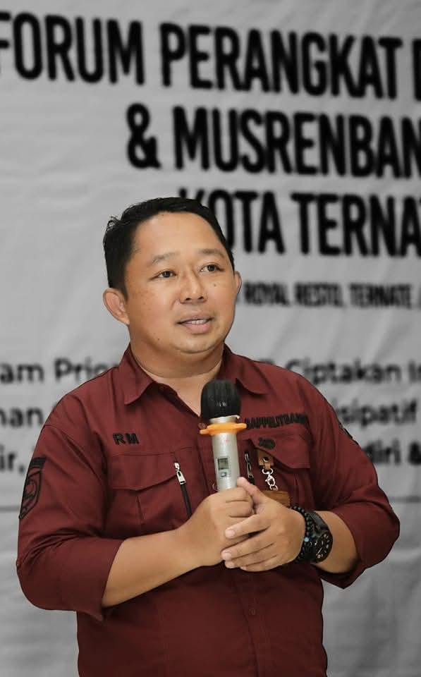 Foto: Sekretaris Daerah Kota Ternate, Rizal Marsaoly