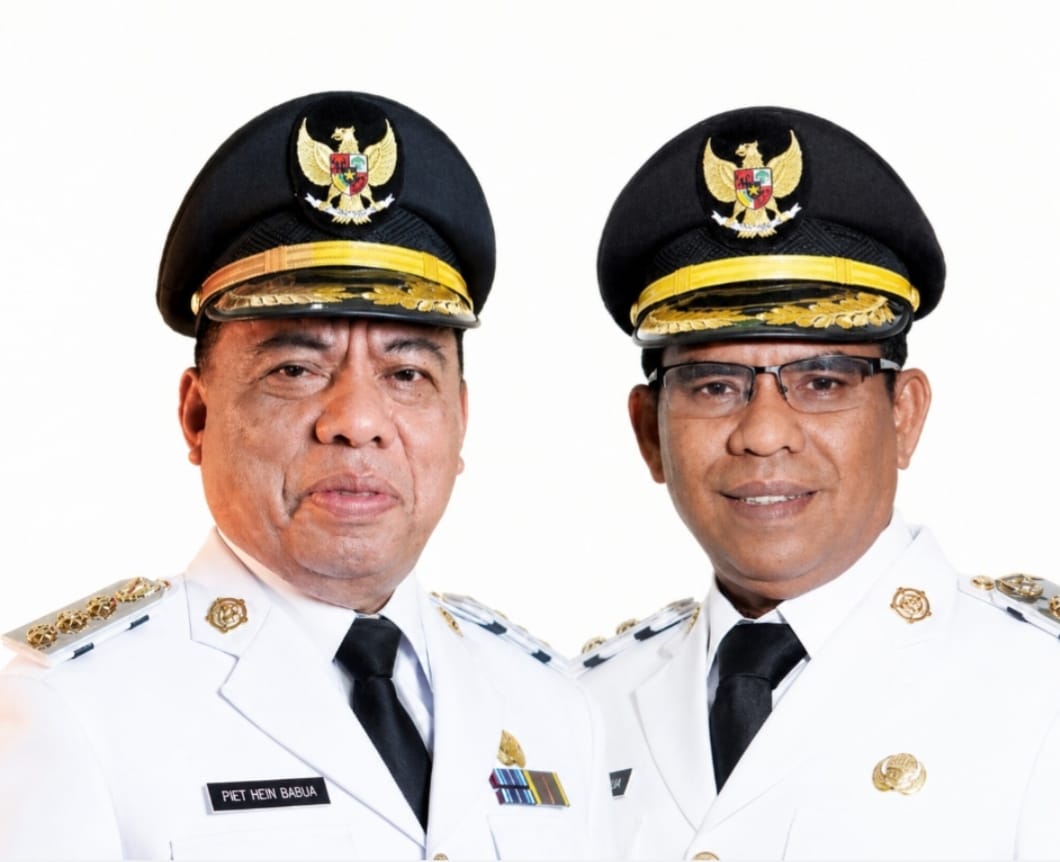 Foto: Bupati Halmahera Utara, Dr. Piet Hein Babua, dan Wakil Bupati Dr. Kasman Hi Ahmad